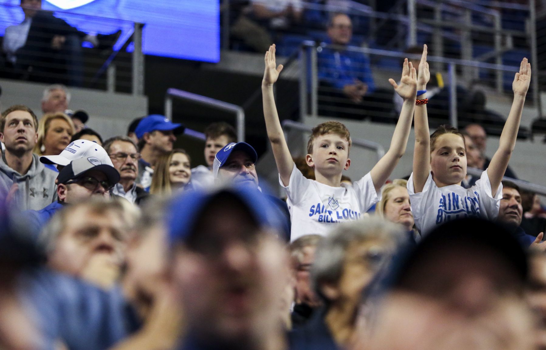 St. Louis University Battles Duquesne University on Senior Night